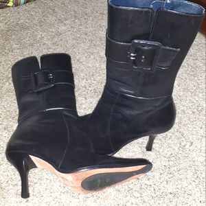 Black Leather Boots